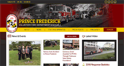 Desktop Screenshot of pfvfd.org